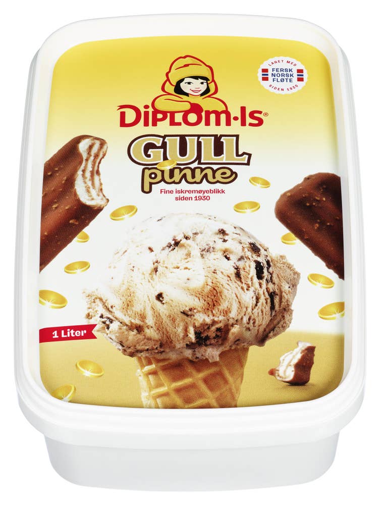 Diplom-is Gullpinne