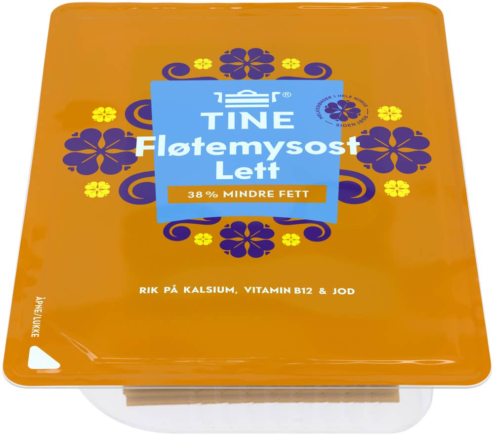 TINE Fløtemysost lettere Skivet