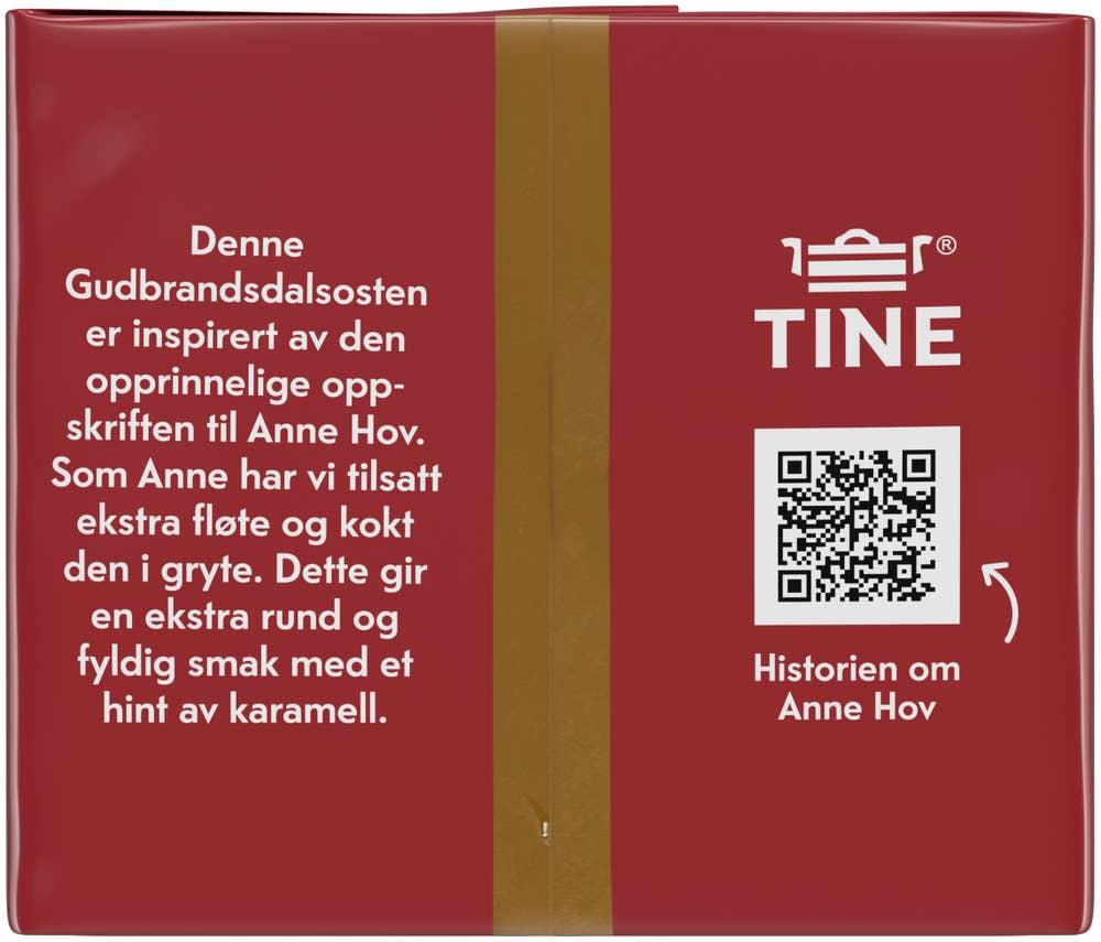 TINE Anno 1863 Gudbrandsdalsost