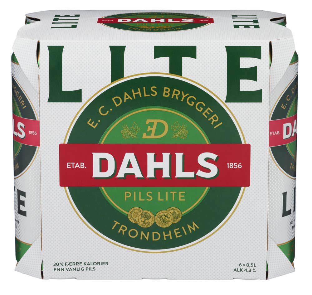 Dahls Pils Lite 6 x 0,33 l