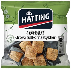 Hatting Grove Fullkornsstykker 8 stk