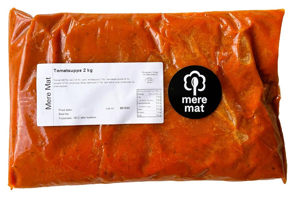 Mere Mat Tomatsuppe