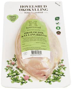 Hovelsrud Fersk kyllingbryst Økologisk