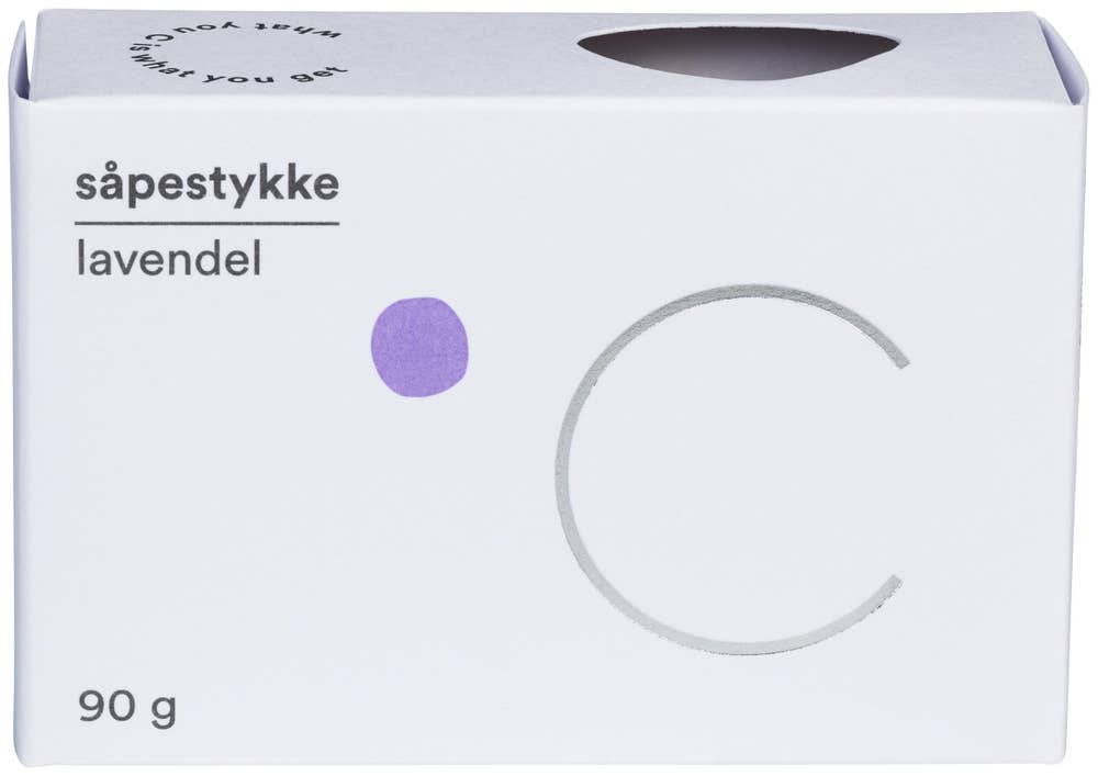 C soaps Såpestykke lavendel