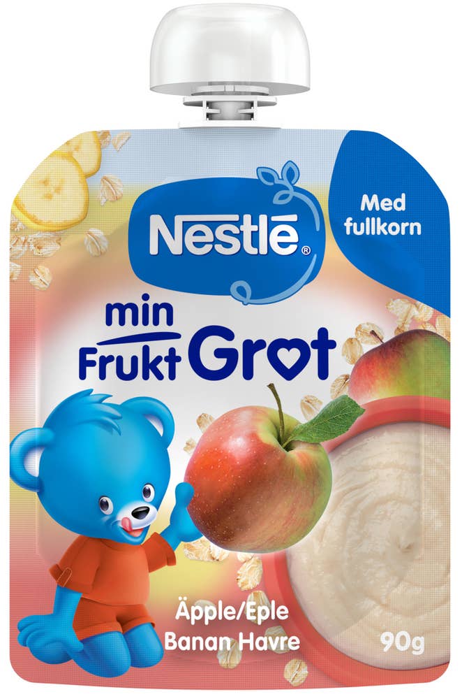 Nestlé Min FruktGrøt Eple banan