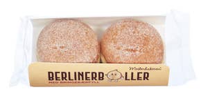 Mesterbakeren Berlinerboller med bringebær