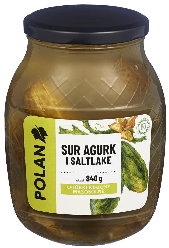 Polan Sur agurk i saltlake