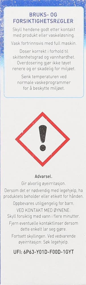 Omo Ultra hvitt pulver