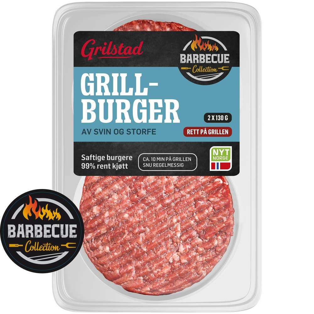 Grilstad Grillburger 2x130g