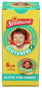 STABB Leverpostei Glutenfri, 6x22g