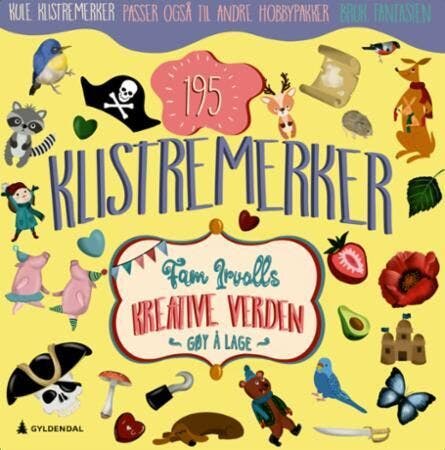 ARK Fam Irvolls Kreative Verden 195 stk klistremerker