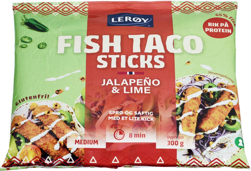 Lerøy Fish Taco Sticks Jalapeño & Lime