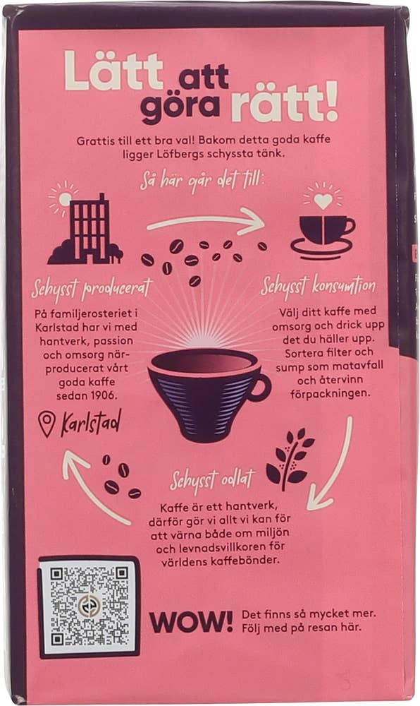 Löfbergs Mellanrost filtermalt Perfekt med melk