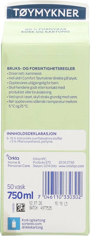 Comfort Tøymykner Duggfrisk sommerhage