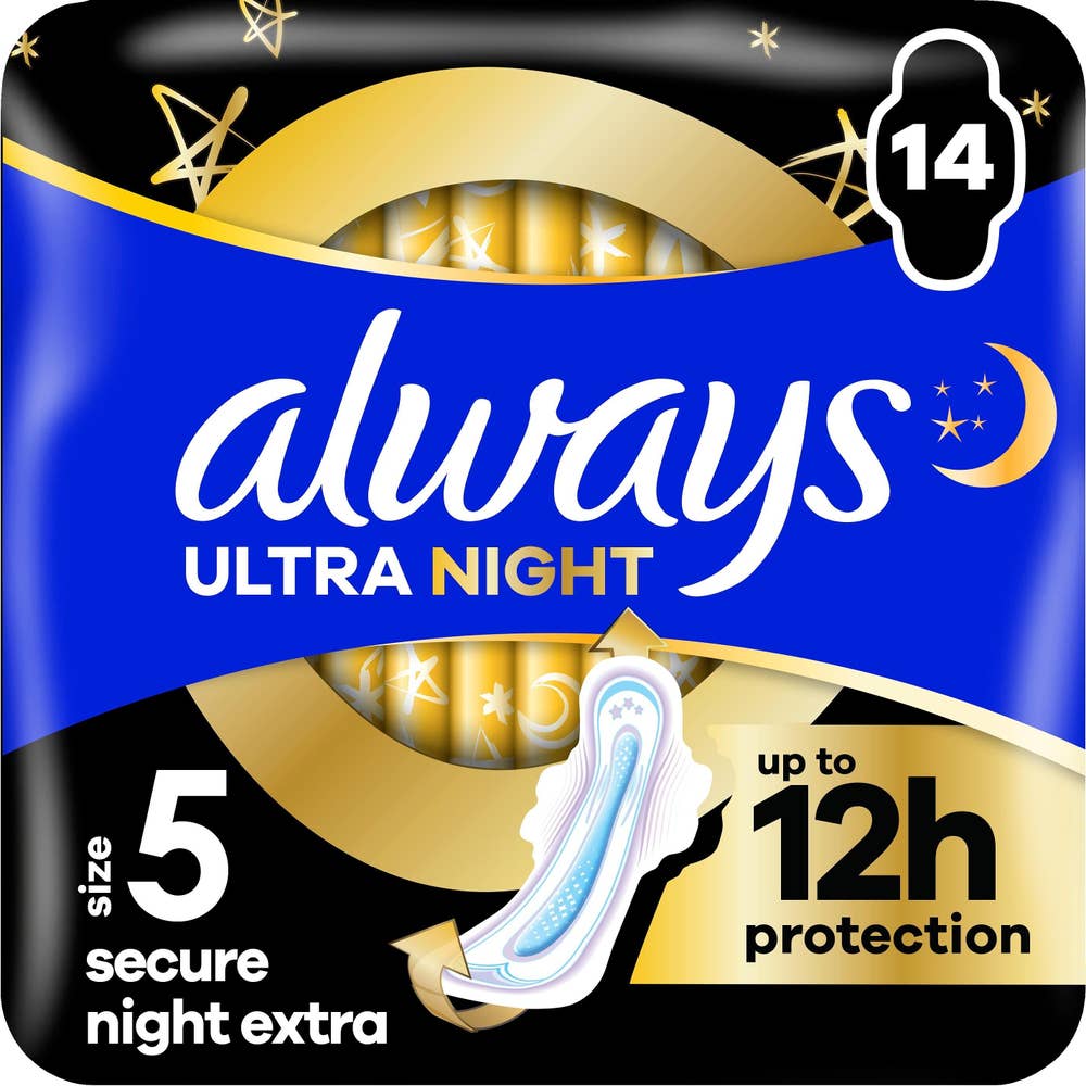 Always Bind Ultra Secure Night Extra Str 5