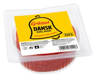 Grilstad Dansk salami Skivet