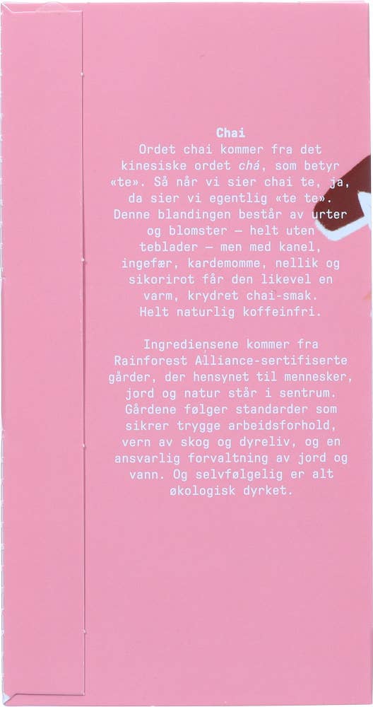 Kolonihagen Økologisk koffeinfri chai 20 poser