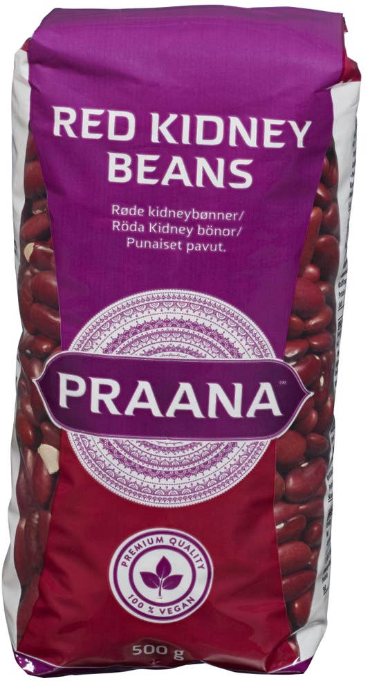 Praana Røde kidneybønner Tørket