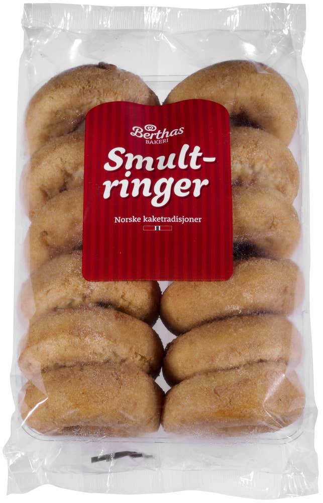 Berthas Smultringer 12 stk