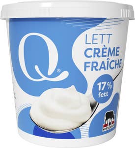 Q Lett Crème fraîche 17% fett