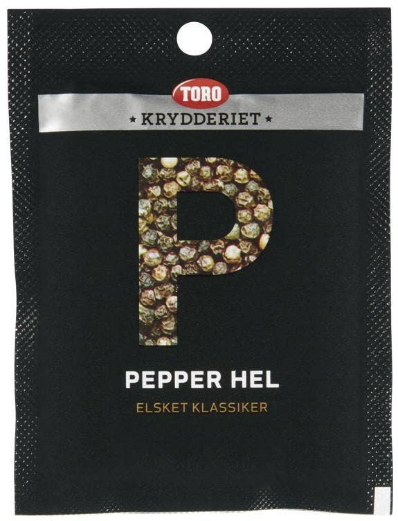 Toro Sort pepper Hel