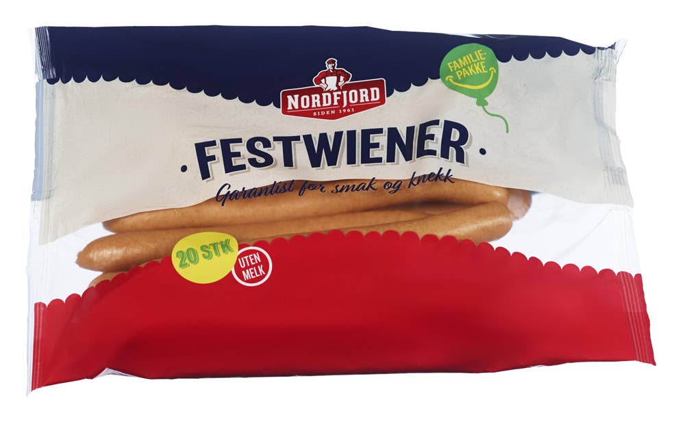Nordfjord Festwiener Wienerpølser
