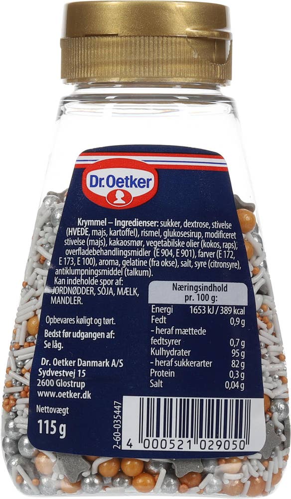 Dr Oetker The taste of Christmas Kakepynt Glamour mix