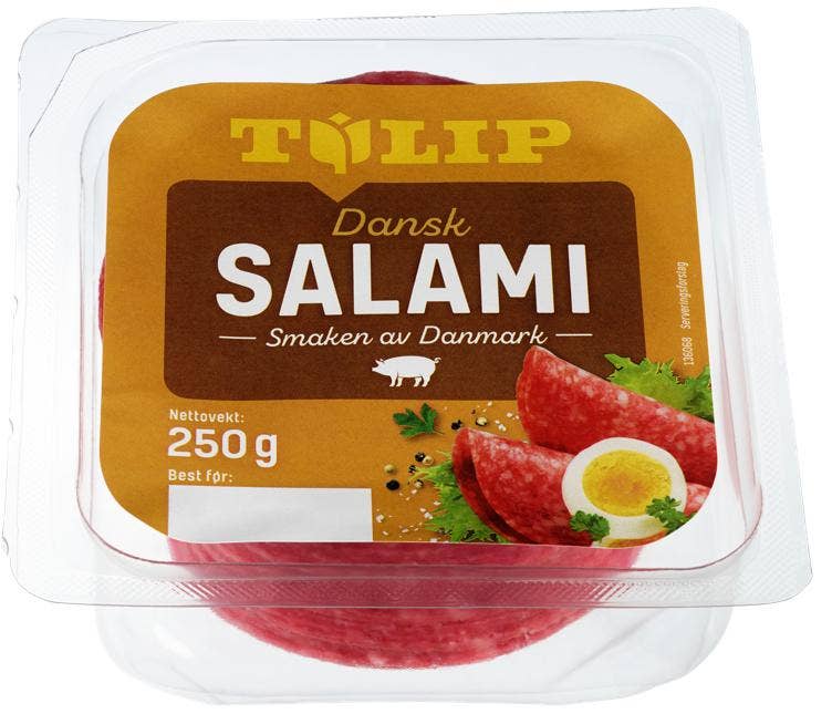 Tulip Dansk Salami Skivet