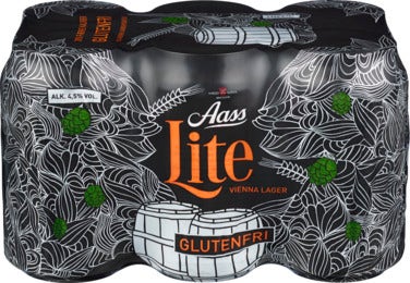 Aass Bryggeri Aass Lite 6 x 0,33l