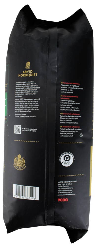 ARVID NORDQUIST Espresso Buono Hele Bønner, rund og nøtteaktig