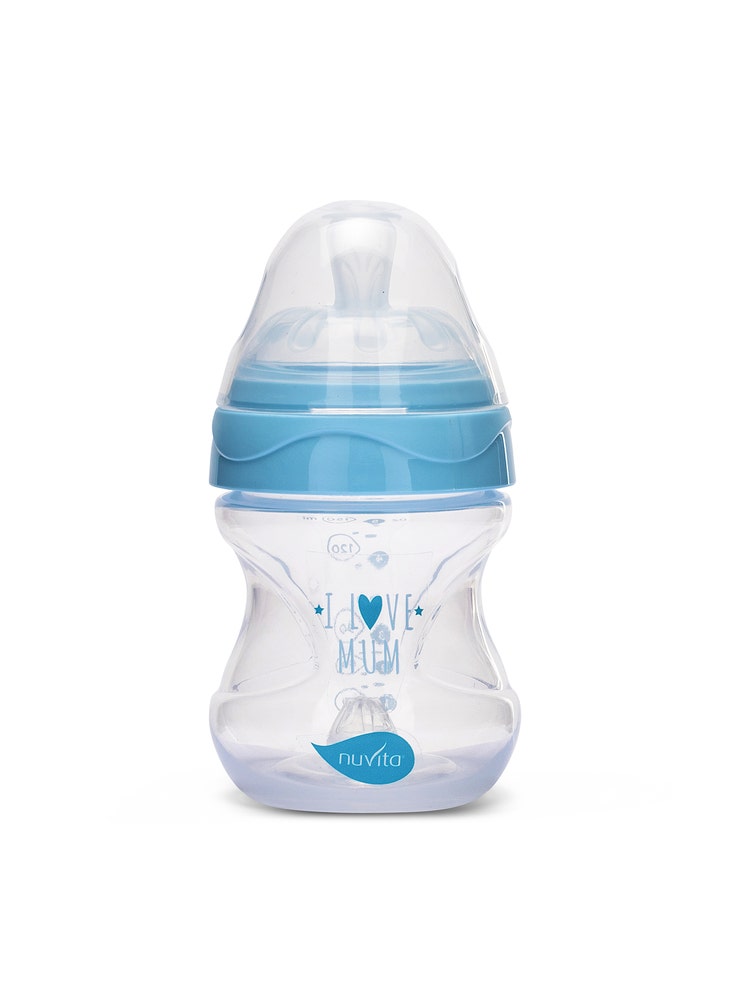 Nuvita Mimic tåteflaske Blå