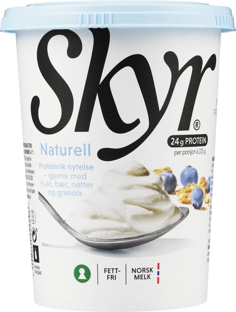 Q SKYR® naturell Fettfri og laktoseredusert