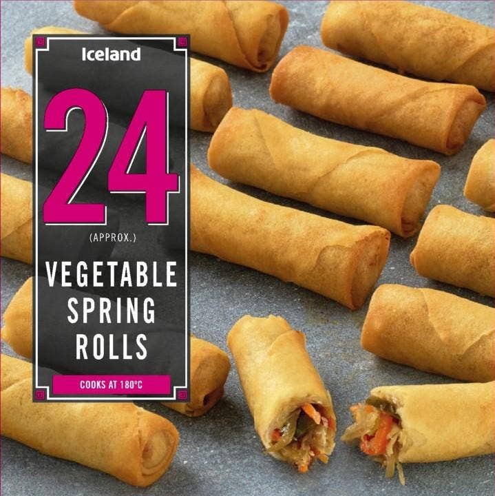 Iceland Vårruller med Grønnsaker 24 stk