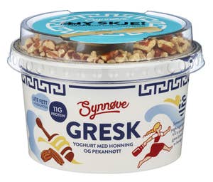 Synnøve Gresk Gresk yoghurt Pekan og honning