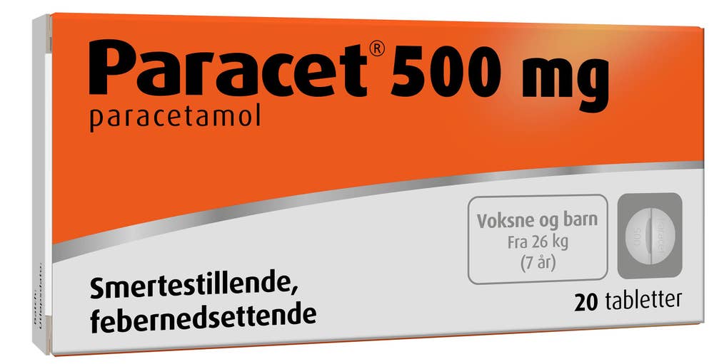 Paracet 500 mg Tablett