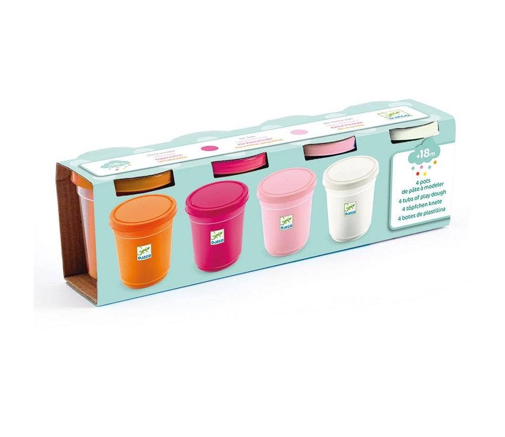 Sprell Plastelina i fire pastellfarger