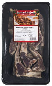 Sørlandskjøtt Pinnekjøtt Vår laveste pris, Røkt