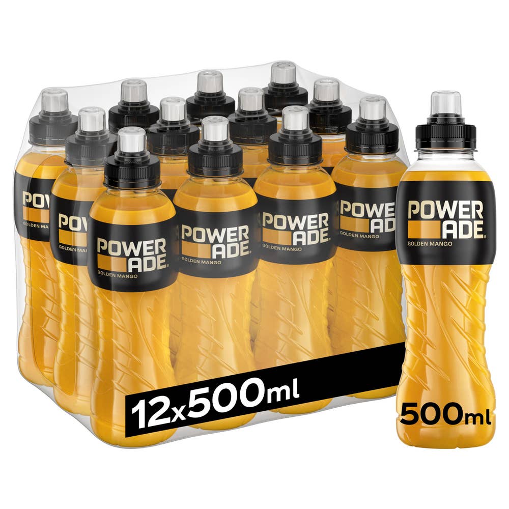 Powerade Golden Mango 12x500 ml