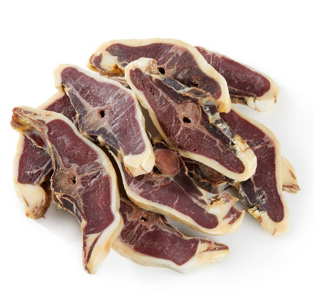 Strøm-Larsen AS Strøm-Larsen Kjøttfullt Pinnekjøtt av Lammesadel Urøkt