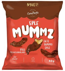 Carepacks Eplemums melkesjokolade