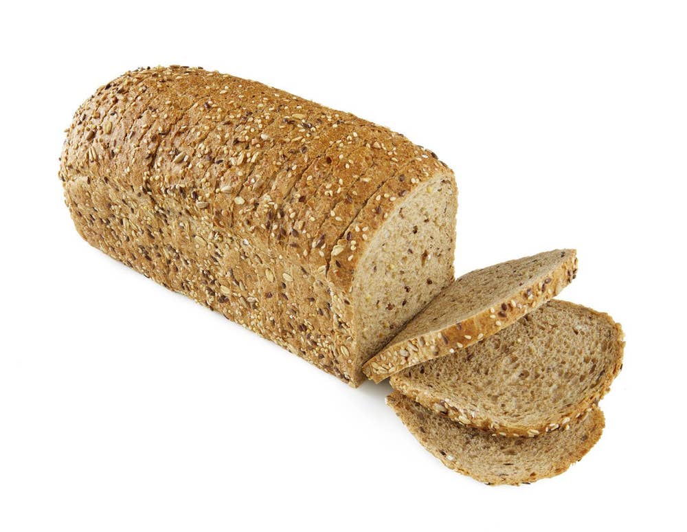 Korn Bakeri 7 Kornbrød Skåret