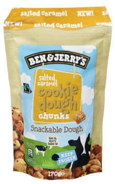 Ben & Jerry's Salted Caramel Cookie Dough Chunks
