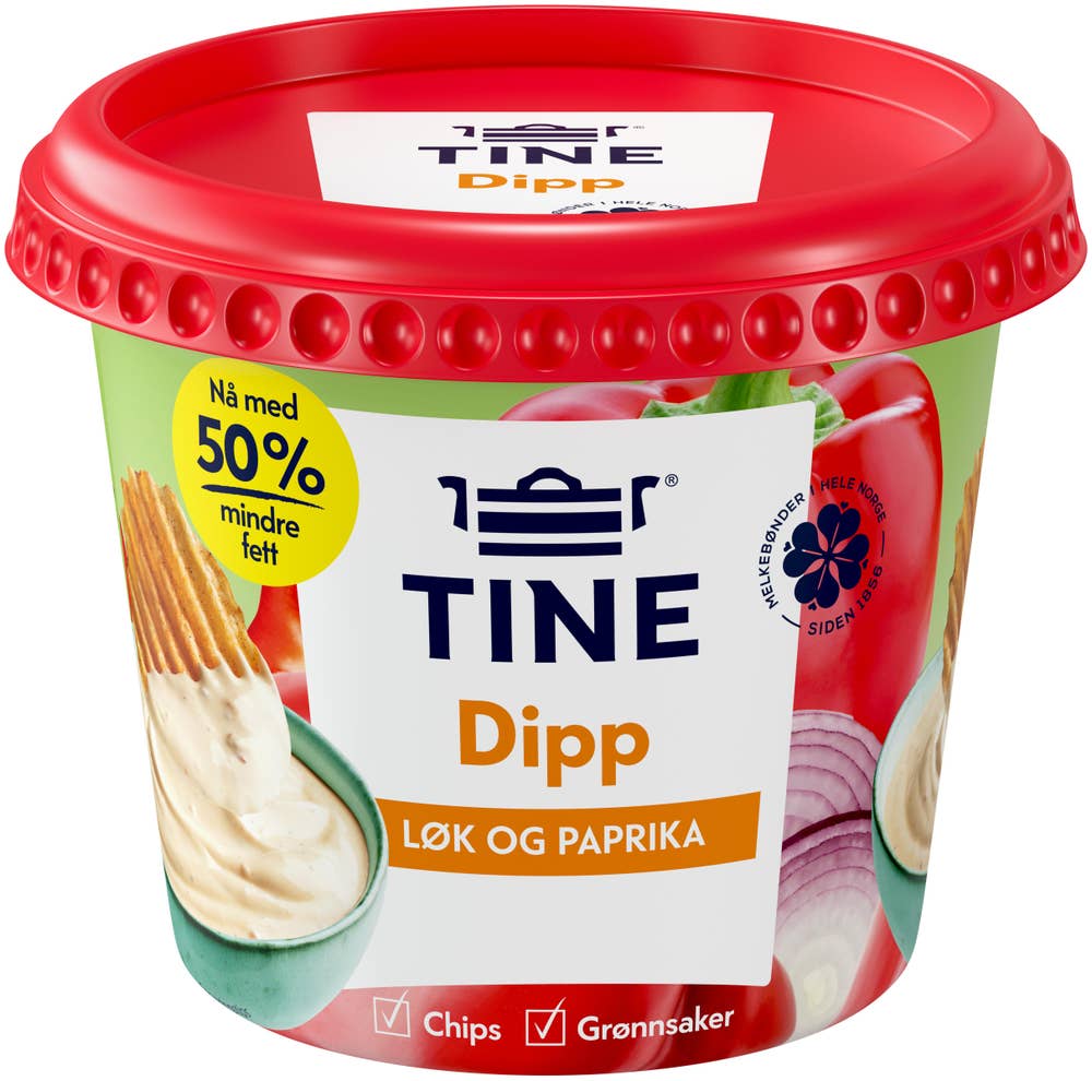 TINE Dipp Paprika & Løk