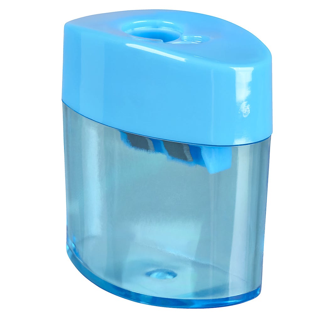 Clas Ohlson Blyantspisser dobbel Blå