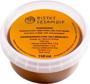 Dumpling AS Ristet sesamdip