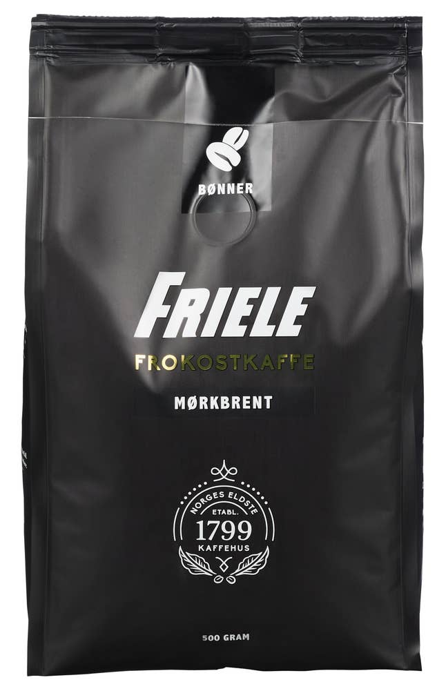 Friele Frokostkaffe Hele bønner, mørkbrent