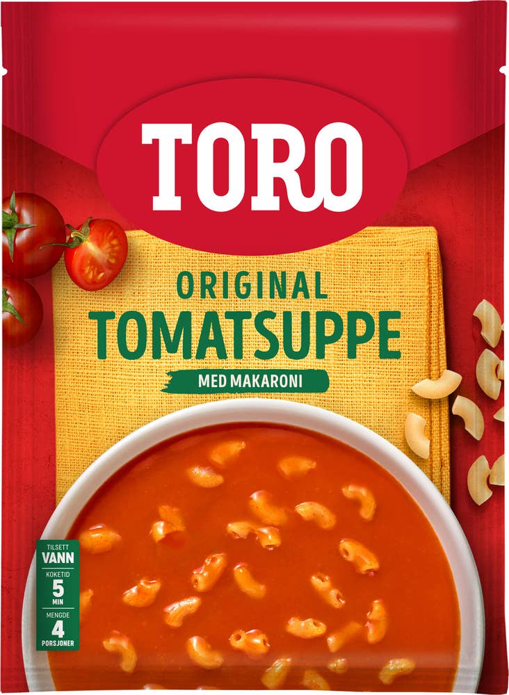 Toro Tomatsuppe med makaroni Original