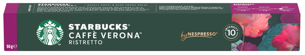 Starbucks Caffè Verona Intensitet 10, 10 stk