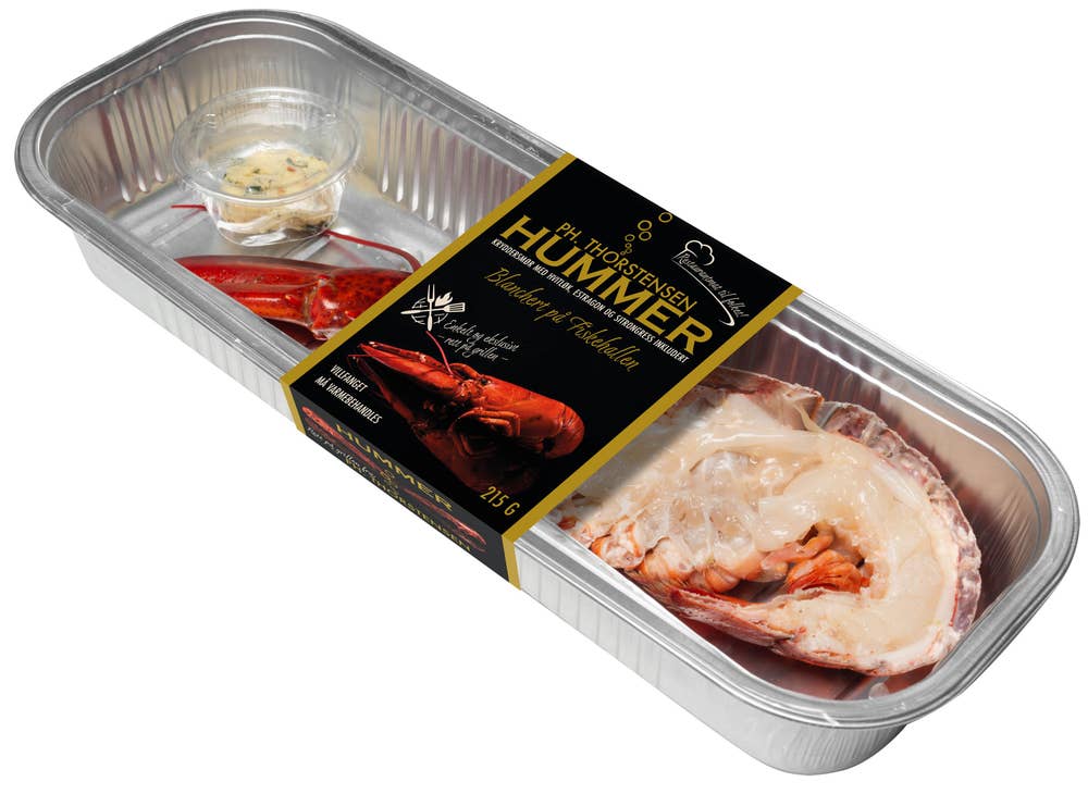 PH Thorstensen Blanchert halv hummer Med hvitløk og estragonsmør