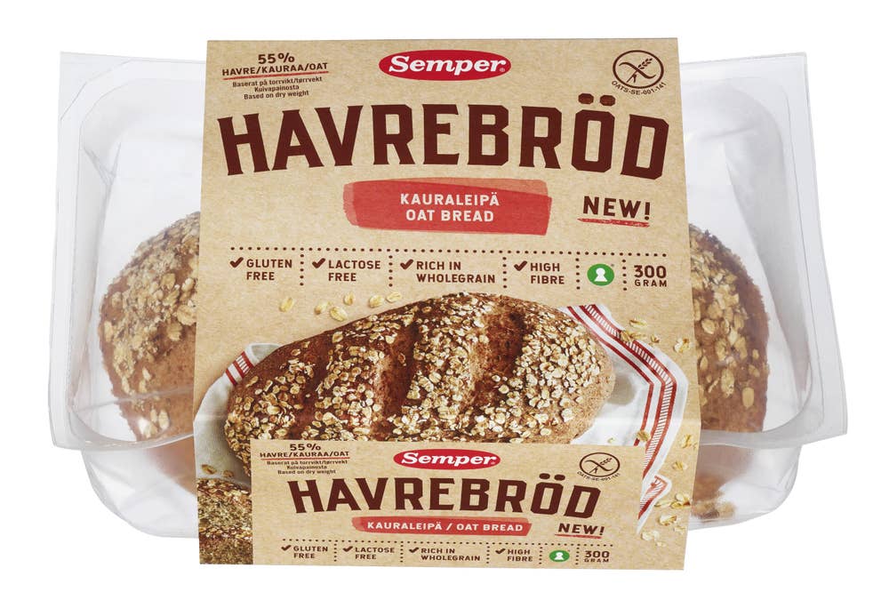 Semper Havrebrød Glutenfri
